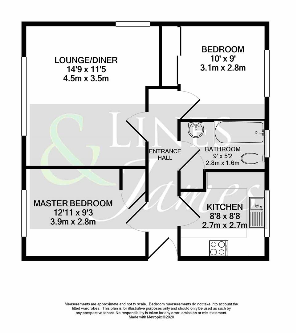 Floorplan for Hurst Court, Horsham